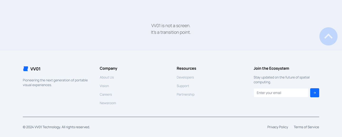 Closing tagline and footer